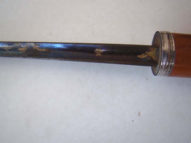 A FABULOUS 19th century silver mounted Sword Cane with Ivory knob circa 1840 — image 6